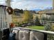 Scenic backyard views from the patio seating area, showcasing the beautiful landscape at 1784 Cade Ave, Castle Rock, CO 80104