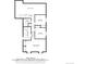 Floorplan showing the layout of the second floor, including the bedrooms and bathrooms at 8065 W Fremont Dr, Littleton, CO 80128