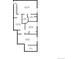 Floor plan of the main floor, highlighting the Gathering room, kitchen, bedrooms, and bath at 5611 S Sicily Cir, Aurora, CO 80015