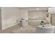 Basement with a comfortable seating area and lots of open space at 70 Long Bow Cir, Monument, CO 80132
