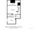 Floor plan of the basement including a bedroom, recreation room, bathroom, storage area, electrical room, walk-in closet and hall at 6018 Beeler Ct, Denver, CO 80238