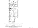 Detailed floor plan featuring a primary bedroom with walk-in closet, laundry, and two additional bedrooms at 6018 Beeler Ct, Denver, CO 80238