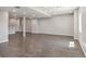 Spacious finished basement with wood-look floors, recessed lighting, and open layout at 15131 Munich Ave, Parker, CO 80134
