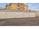 Row of garages providing convenient and secure parking for residents in a well maintained complex at 665 S Alton Way # 4B, Denver, CO 80247