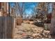 Leafy yard bounded by a wooden fence line at 2927 W 81St Ave # H, Westminster, CO 80031