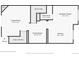 Detailed first floor layout showing kitchen, living, dining, and breakfast areas at 11250 Florence St # 20B, Commerce City, CO 80640