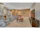 Media room with reclining chairs and big screen tv, perfect for entertaining at 5 Catamount Ln, Littleton, CO 80127
