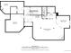 Basement floorplan featuring a recreation room, bedroom, storage, wet bar, and exercise room layout at 9 Polo Field Ln, Denver, CO 80209