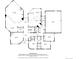 First floorplan showing a living room, dining area, kitchen, garage, and three bedrooms layout at 9 Polo Field Ln, Denver, CO 80209