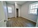 Well-lit bedroom with hardwood floors and closet at 436 Cherokee St, Denver, CO 80204