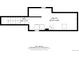 Floor plan showcasing basement layout with a hall and utility room at 1920 S Downing St, Denver, CO 80210