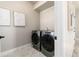 Convenient laundry room with washer and dryer at 4911 Colorado River Dr, Firestone, CO 80504