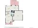 Detailed floor plan of the house layout showcasing rooms and dimensions at 735 Poppy Pl, Highlands Ranch, CO 80129