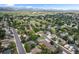 Community aerial view showcasing the neighborhood's layout and proximity to amenities at 7830 W Friend Pl, Littleton, CO 80128