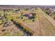 Expansive aerial view showcasing the property with large lot and beautiful surrounding landscape and neighborhood at 6360 S Gibraltar Cir, Centennial, CO 80016