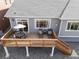 Outdoor deck featuring comfortable furniture, a grill, and a view of the surrounding neighborhood at 20795 Scenic Park Dr, Parker, CO 80138