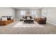 Open-concept living room features neutral carpet, large windows, and flexible design at 20795 Scenic Park Dr, Parker, CO 80138