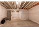 Unfinished basement with wrapped walls, ready to be finished into a recreation room, office, or extra bedrooms at 24197 E Ada Ave, Aurora, CO 80018