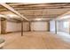 Unfinished basement, perfect for storage or ready to be finished to create extra living space at 24197 E Ada Ave, Aurora, CO 80018