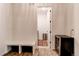 Mud room features a bench, wine cooler, and an entry into the laundry room at 24197 E Ada Ave, Aurora, CO 80018