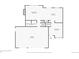 First floor plan showing the layout of the garage, Gathering room, bathroom, and kitchen at 5521 S Yakima St, Aurora, CO 80015