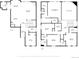 Floor plans showcasing the layouts of both the first and second floors at 141 Back Nine Dr, Castle Pines, CO 80108