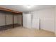 Unfinished basement space ready for storage and customization at 14703 E Caspian Pl, Aurora, CO 80014