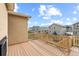 Spacious composite deck offers views of the neighborhood and mountains beyond at 17956 Gypsum Canyon Ct, Monument, CO 80132