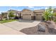 Lovely home boasting a spacious driveway and well-kept landscaping at 17956 Gypsum Canyon Ct, Monument, CO 80132