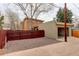 Spacious two-car garage, perfect for parking or storage, set in a well-maintained backyard at 2624 S Race St, Denver, CO 80210