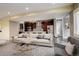 Inviting living room seamlessly connected to the modern kitchen, perfect for entertaining at 2624 S Race St, Denver, CO 80210