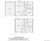 Detailed floor plan showcasing the layout of the home's two floors, including room dimensions and total square footage at 14798 E Temple Dr, Aurora, CO 80015