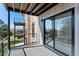 Outdoor balcony with stone cladding and views at 1385 N King St, Denver, CO 80204