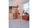 Bright home office with built-in desk and ample storage space creates an ideal workspace at 5126 Buckwheat Rd, Brighton, CO 80640