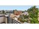 Backyard view from balcony at 3520 W Conejos Pl # 11, Denver, CO 80204