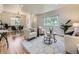 Bright living room with hardwood floors, large windows, and stylish furniture at 50 Yarrow St, Lakewood, CO 80226