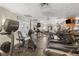 Community fitness center with modern exercise equipment, mirrors, and ample lighting at 410 Acoma St # 314, Denver, CO 80204