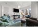 Living room with large windows for natural light at 410 Acoma St # 314, Denver, CO 80204