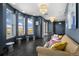 Community lounge area featuring comfortable seating, windows, and stylish design at 410 Acoma St # 314, Denver, CO 80204