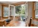 Cozy dining area with balcony seating at 1260 Hudson St, Denver, CO 80220
