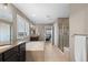 Main bathroom features double sink, tub, and separate glass shower at 696 Eveningsong Dr, Castle Rock, CO 80104