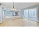 Charming dining area with hardwood floors, modern lighting, and bright open space at 20 Scott Dr, Broomfield, CO 80020