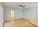 Bright living room with hardwood flooring, an airy layout and a ceiling fan at 20 Scott Dr, Broomfield, CO 80020