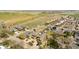 An aerial view of a residential area, featuring well-maintained homes, green spaces, and convenient street access at 452 N Finch Ave # 452B, Lafayette, CO 80026