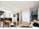 Open concept living area with seamless access to stairs, kitchen and living areas at 452 N Finch Ave # 452B, Lafayette, CO 80026