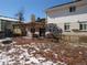 Backyard features a patio, wooden pergola, and fenced yard at 1510 S Macon St, Aurora, CO 80012