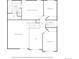 Second floor plan with primary bedroom, walk in closet, two bathrooms, loft and bedrooms at 8772 S Carr Way, Littleton, CO 80128