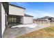 Wide backyard featuring a stone patio at 10291 E 142Nd Ave, Brighton, CO 80602