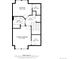 Floor plan showcasing the bedroom and primary bedroom dimensions, including the bath and walk in closets at 9503 Longs Peak Dr, Commerce City, CO 80640