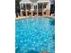 Beautiful crystal clear blue outdoor pool area at 2533 W 110Th Ave, Westminster, CO 80234